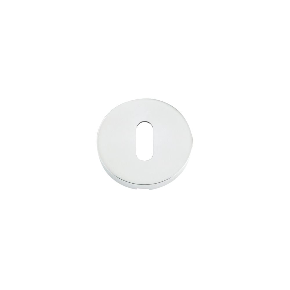 High quality image of the Zoo Hardware - Escutcheon Standard Profile - 52mm Rose Grade 304 - Polished Stainless Steel | Sku. zcs002ps | available to order from Trade Door Handles.