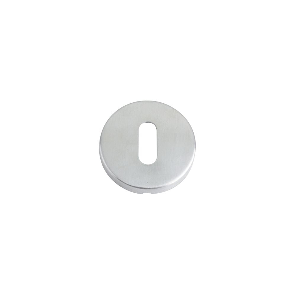High quality image of the Zoo Hardware - Standard Profile Escutcheon - 52 Dia - Grade 201 - Stain Stainless Steel | Sku. zcs2002ss | available to order from Trade Door Handles.