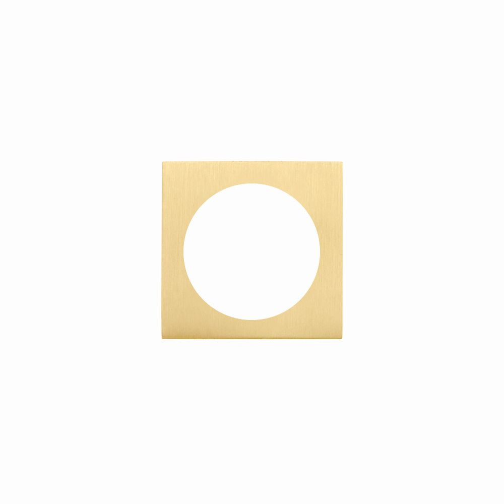 High quality image of the STANZA - ZPZ Spare Square Rose Pack To Suit Turn & Release & Esc - Favo Satin Brass | Sku. zpzsqsrt-fsb | available to order from Trade Door Handles.