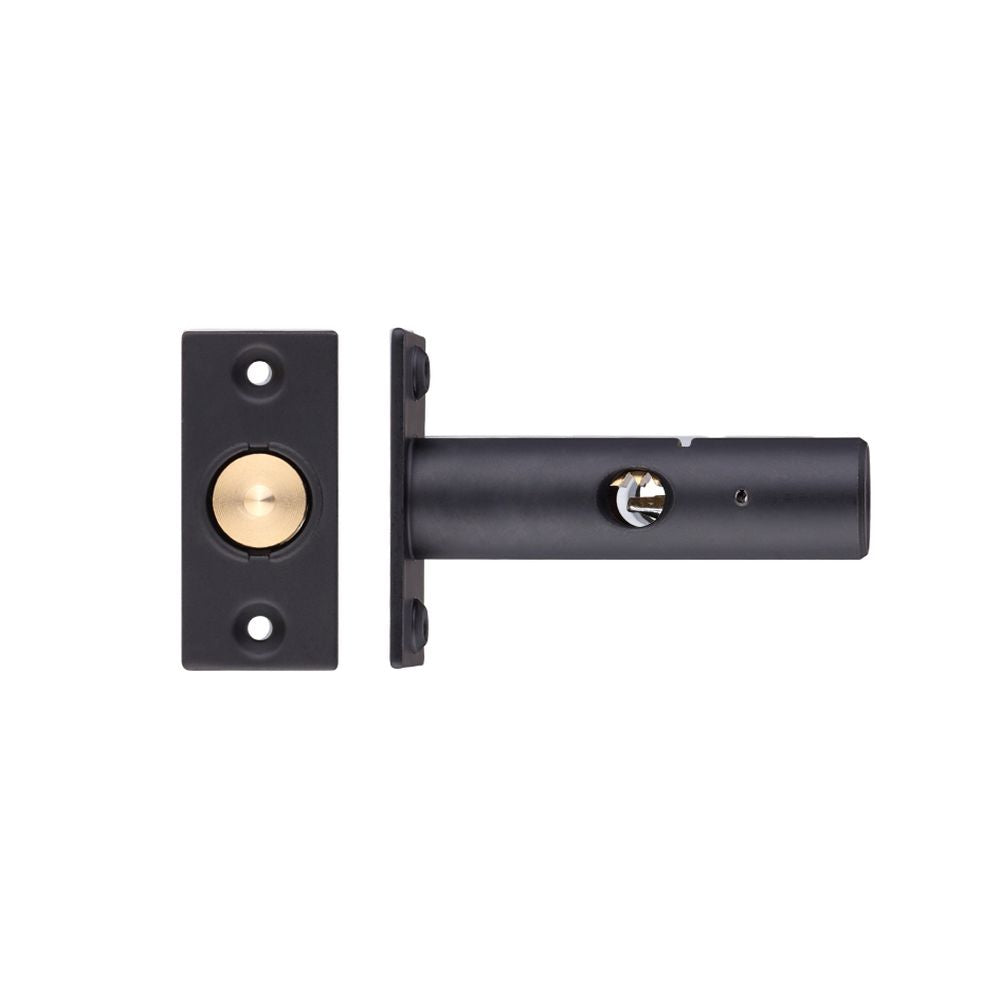 High quality image of the Zoo Hardware - Rack Bolt 61mm - Black | Sku. zrb02pcb | available to order from Trade Door Handles.