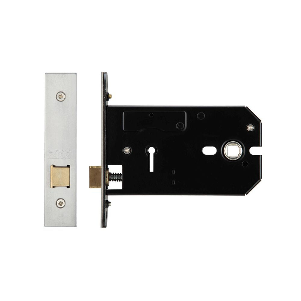 High quality image of the Zoo Hardware - Horizontal Latch - 127mm - Stain Stainless Steel | Sku. zukh127ss | available to order from Trade Door Handles.