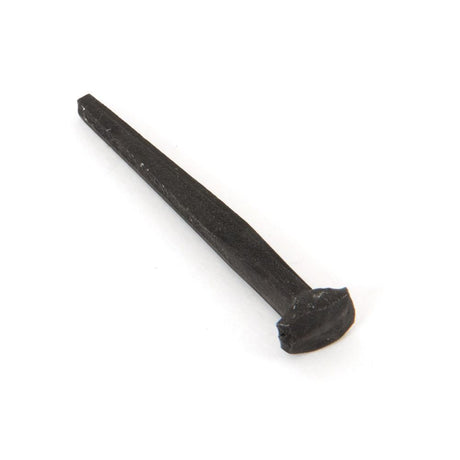 This is an image showing From The Anvil - Black Oxide 2" Rosehead Nail (1kg) available from trade door handles, quick delivery and discounted prices