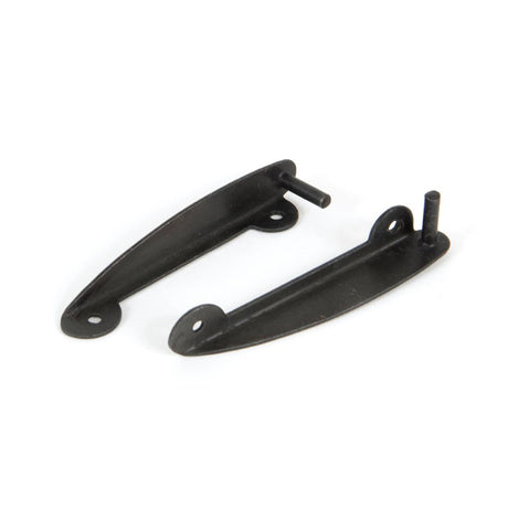 This is an image showing From The Anvil - Spare Fixings for 91493 Beeswax Letter Plate Cover (pair) available from trade door handles, quick delivery and discounted prices