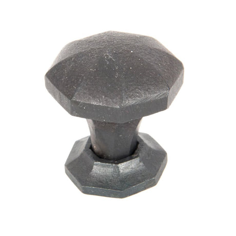 This is an image showing From The Anvil - Beeswax Octagonal Cabinet Knob - Small available from trade door handles, quick delivery and discounted prices