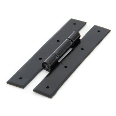 This is an image showing From The Anvil - Black 7" H Hinge (pair) available from trade door handles, quick delivery and discounted prices