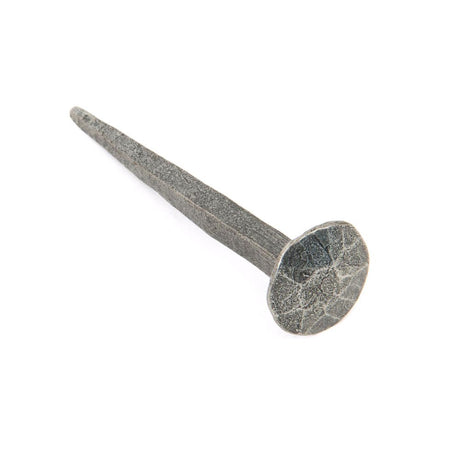 This is an image showing From The Anvil - Pewter 3" Handmade Nail available from trade door handles, quick delivery and discounted prices
