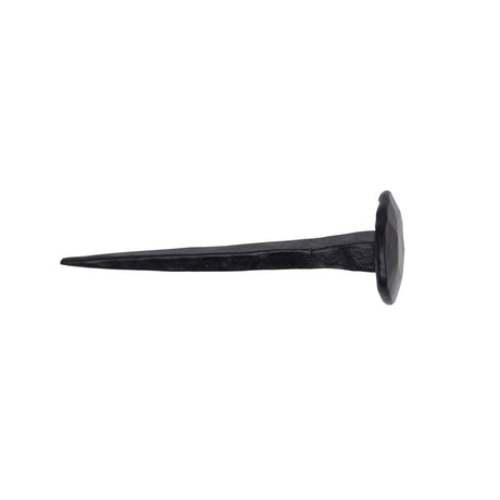 This is an image showing From The Anvil - Black 3" Handmade Nail available from trade door handles, quick delivery and discounted prices