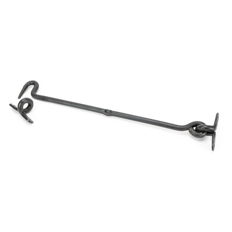 This is an image showing From The Anvil - External Beeswax 18" Forged Cabin Hook available from trade door handles, quick delivery and discounted prices