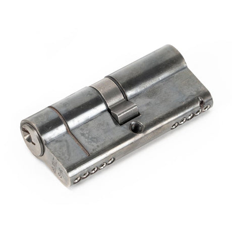 This is an image showing From The Anvil - Pewter 35/35 5pin Euro Cylinder available from trade door handles, quick delivery and discounted prices