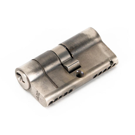 This is an image showing From The Anvil - Pewter 30/30 5pin Euro Cylinder KA available from trade door handles, quick delivery and discounted prices