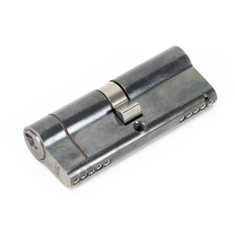 This is an image showing From The Anvil - Pewter 40/40 5pin Euro Cylinder KA available from trade door handles, quick delivery and discounted prices