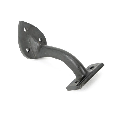 This is an image showing From The Anvil - Beeswax 2.5" Handrail Bracket available from trade door handles, quick delivery and discounted prices