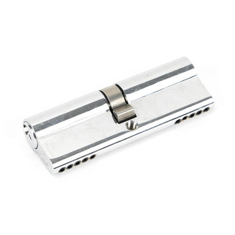 This is an image showing From The Anvil - Polished Chrome 45/45 5pin Euro Cylinder available from trade door handles, quick delivery and discounted prices