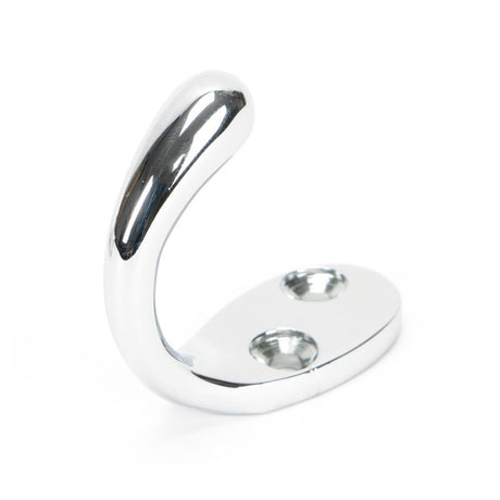 This is an image showing From The Anvil - Polished Chrome Celtic Single Robe Hook available from trade door handles, quick delivery and discounted prices