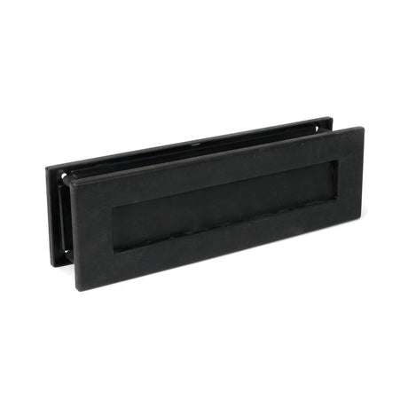 This is an image showing From The Anvil - External Beeswax Traditional Letterbox available from trade door handles, quick delivery and discounted prices
