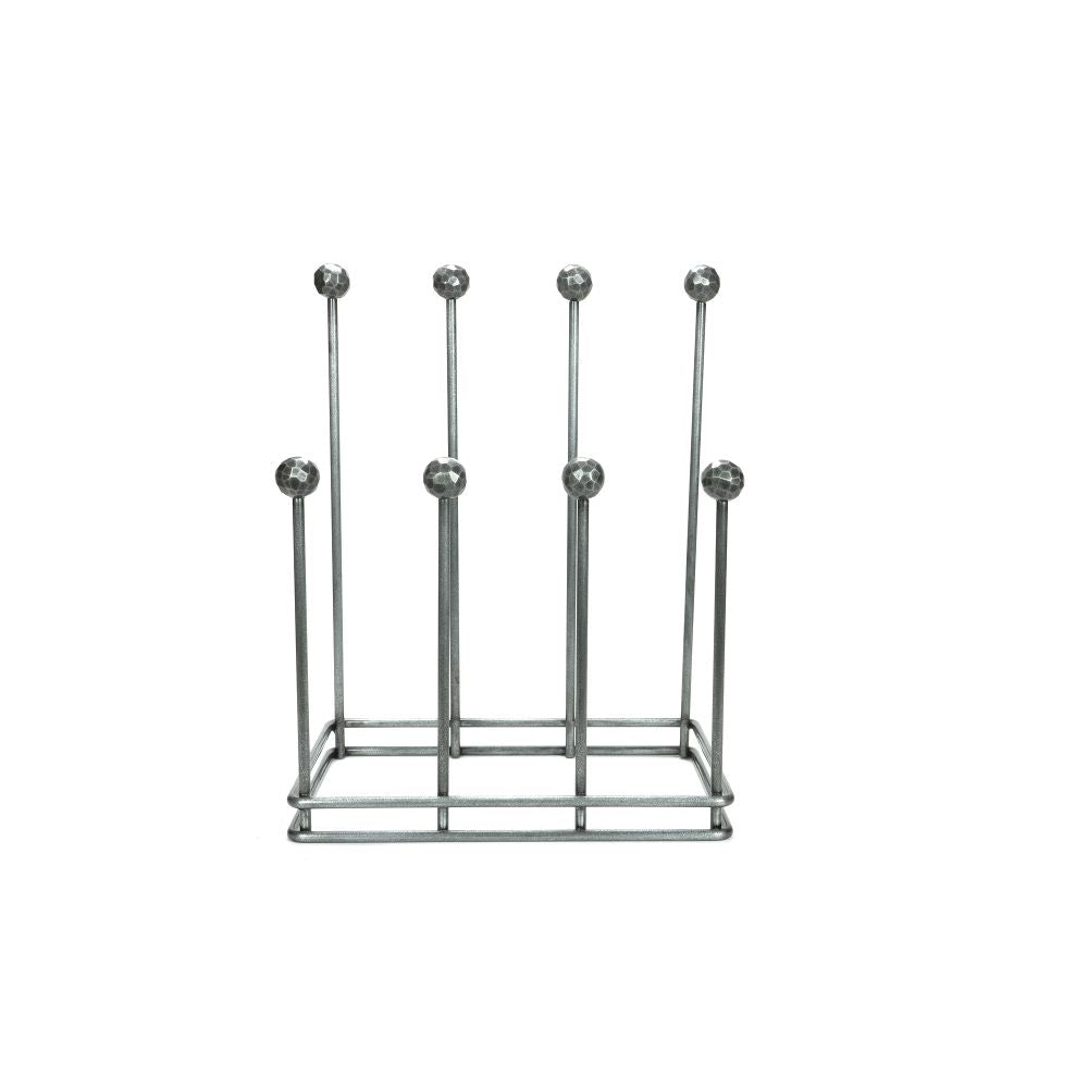 This is an image showing From The Anvil - Pewter Four Pair Boot Rack available from trade door handles, quick delivery and discounted prices