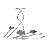 This is an image showing From The Anvil - Pewter Spiral Companion Set - Avon Tools available from trade door handles, quick delivery and discounted prices