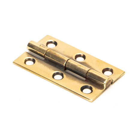This is an image showing From The Anvil - Aged Brass 2" Butt Hinge (pair) available from trade door handles, quick delivery and discounted prices