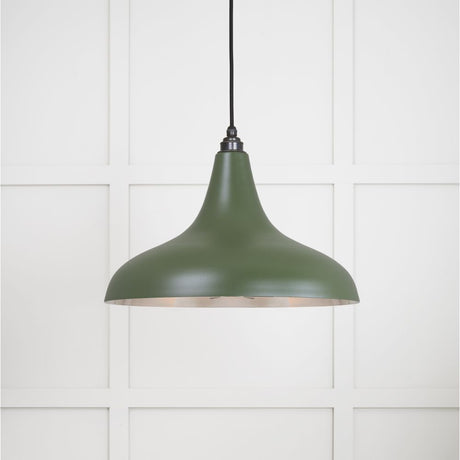 This is an image showing From The Anvil - Smooth Nickel Frankley Pendant in Heath available from trade door handles, quick delivery and discounted prices