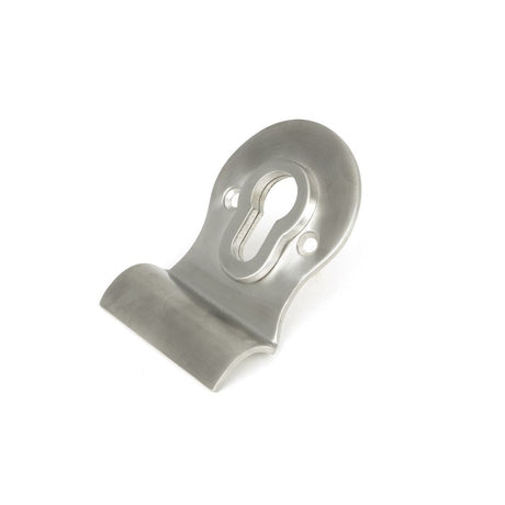 This is an image showing From The Anvil - Satin Marine SS (316) Euro Door Pull available from trade door handles, quick delivery and discounted prices