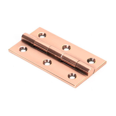 This is an image showing From The Anvil - Polished Bronze 2.5" Butt Hinge (pair) available from trade door handles, quick delivery and discounted prices