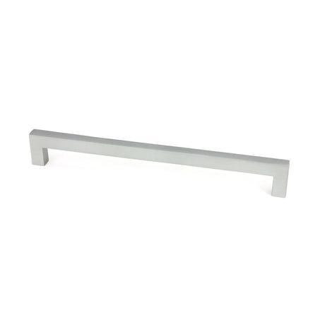 This is an image showing From The Anvil - Satin Chrome Albers Pull Handle - Large available from trade door handles, quick delivery and discounted prices