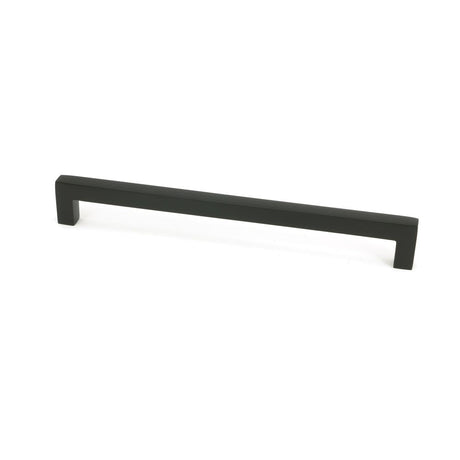 This is an image showing From The Anvil - Matt Black Albers Pull Handle - Large available from trade door handles, quick delivery and discounted prices