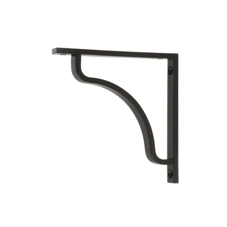 This is an image showing From The Anvil - Aged Bronze Abingdon Shelf Bracket (150mm x 150mm) available from trade door handles, quick delivery and discounted prices