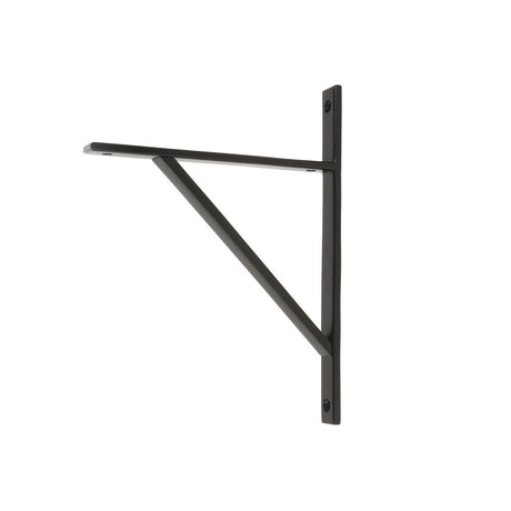 This is an image showing From The Anvil - Aged Bronze Chalfont Shelf Bracket (260mm x 200mm) available from trade door handles, quick delivery and discounted prices