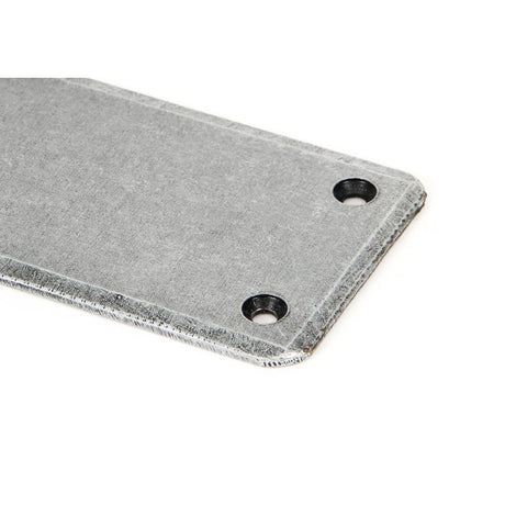 This is an image showing From The Anvil - Pewter 1800mm Plain Fingerplate available from trade door handles, quick delivery and discounted prices