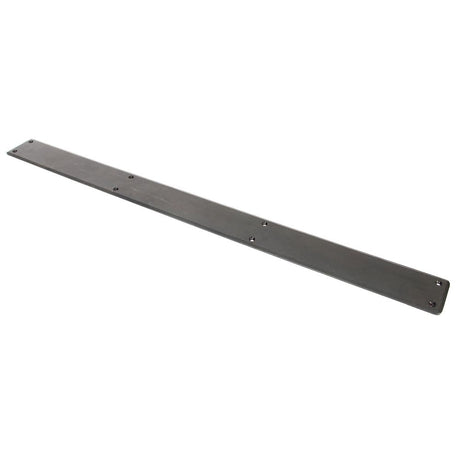This is an image showing From The Anvil - Beeswax 800mm Plain Fingerplate available from trade door handles, quick delivery and discounted prices
