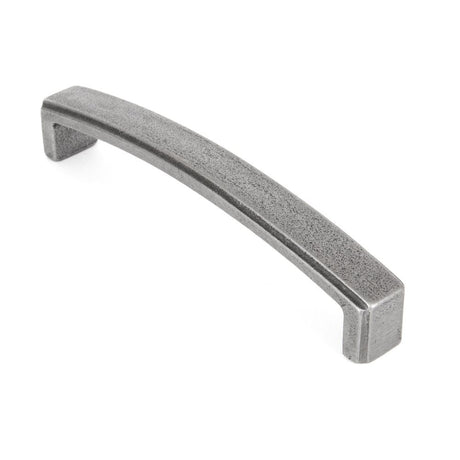 This is an image showing From The Anvil - Natural Smooth 5 1/2" Ribbed Pull Handle available from trade door handles, quick delivery and discounted prices