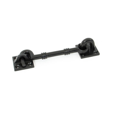 This is an image showing From The Anvil - Black 5" Cabin Hook available from trade door handles, quick delivery and discounted prices
