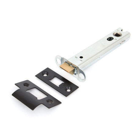 This is an image showing From The Anvil - Black 5" Heavy Duty Latch available from trade door handles, quick delivery and discounted prices