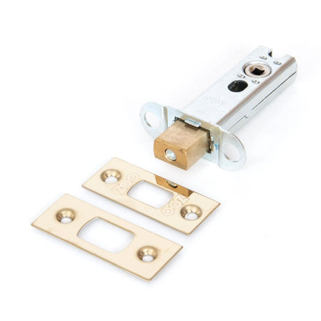 This is an image showing From The Anvil - PVD 3" Heavy Duty Tubular Deadbolt available from trade door handles, quick delivery and discounted prices