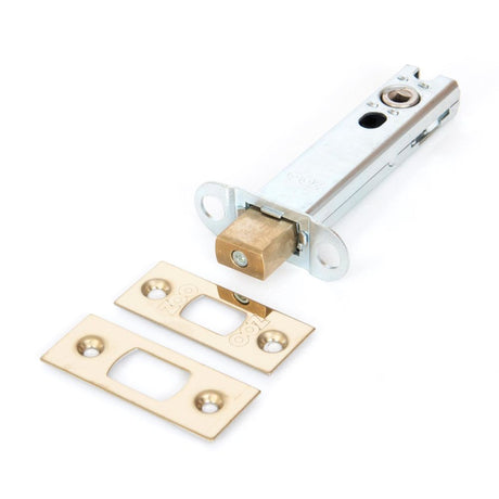This is an image showing From The Anvil - PVD 4" Heavy Duty Tubular Deadbolt available from trade door handles, quick delivery and discounted prices