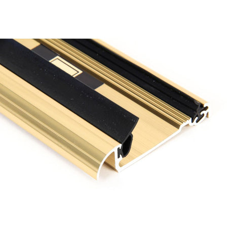 This is an image showing From The Anvil - Gold 914mm Macclex 15/2 Threshold available from trade door handles, quick delivery and discounted prices