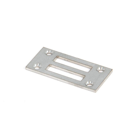 This is an image showing From The Anvil - SS Ventable Keep Plate available from trade door handles, quick delivery and discounted prices