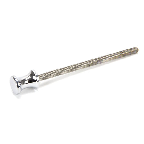 This is an image showing From The Anvil - Polished Chrome ended SS M6 110mm Threaded Bar available from trade door handles, quick delivery and discounted prices
