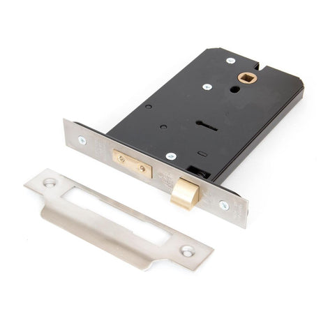This is an image showing From The Anvil - SSS 6" Horizontal 5 Lever Sash Lock available from trade door handles, quick delivery and discounted prices
