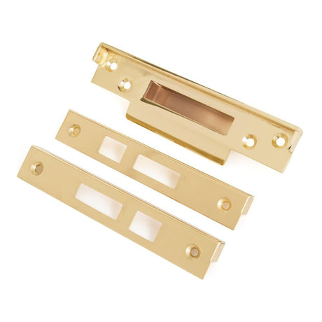 This is an image showing From The Anvil - Electro Brassed ?" Rebate Kit for Sash Lock available from trade door handles, quick delivery and discounted prices