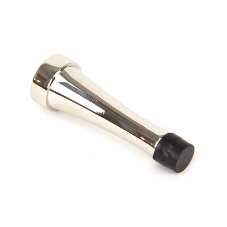 This is an image showing From The Anvil - Polished Nickel Projection Door Stop available from trade door handles, quick delivery and discounted prices