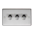 This is an image showing From The Anvil - SSS Triple LED Dimmer Switch available from trade door handles, quick delivery and discounted prices