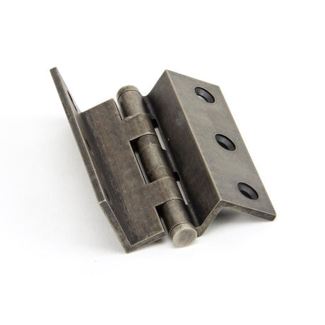 This is an image showing From The Anvil - Antique Pewter 2 1/2" Stormproof Hinge 1951 (pair) available from trade door handles, quick delivery and discounted prices