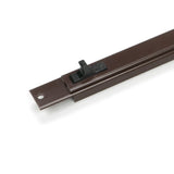 This is an image showing From The Anvil - Brown Trimvent 90 Hi Lift Vent 425mm x 22mm available from trade door handles, quick delivery and discounted prices