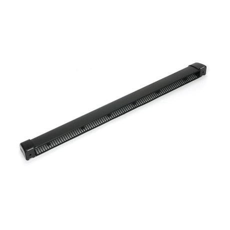 This is an image showing From The Anvil - Black HF Canopy 441mm x 24mm available from trade door handles, quick delivery and discounted prices