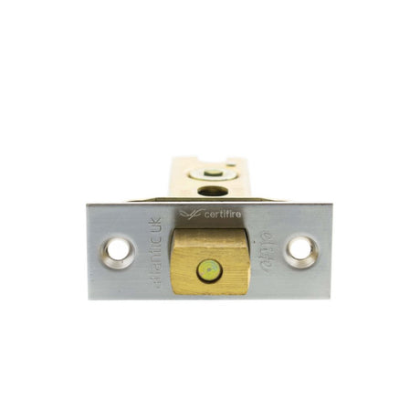 This is an image of Atlantic Fire-Rated CE Marked Bolt Through Heavy Duty Tubular Deadbolt 3" - Sati available to order from Trade Door Handles.