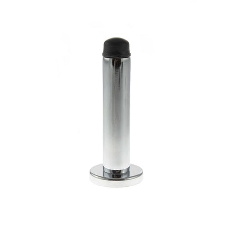 This is an image of Atlantic Premium Wall Mounted Door Stop on Concealed Fix Rose - Polished Chrome available to order from Trade Door Handles.