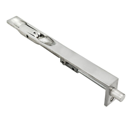 This is an image of Atlantic Lever Action Flush Bolt 150mm - Satin Stainless Steel available to order from Trade Door Handles.