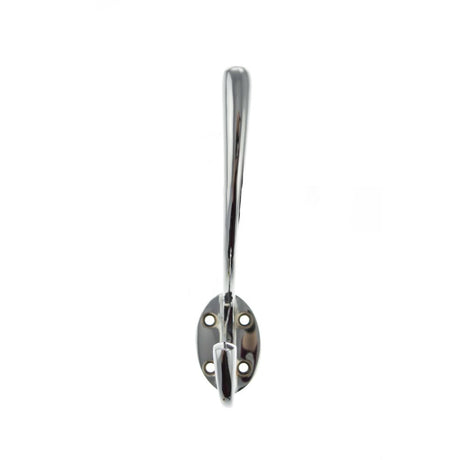 This is an image of Atlantic Traditional Hat & Coat Hook - Polished Chrome available to order from Trade Door Handles.